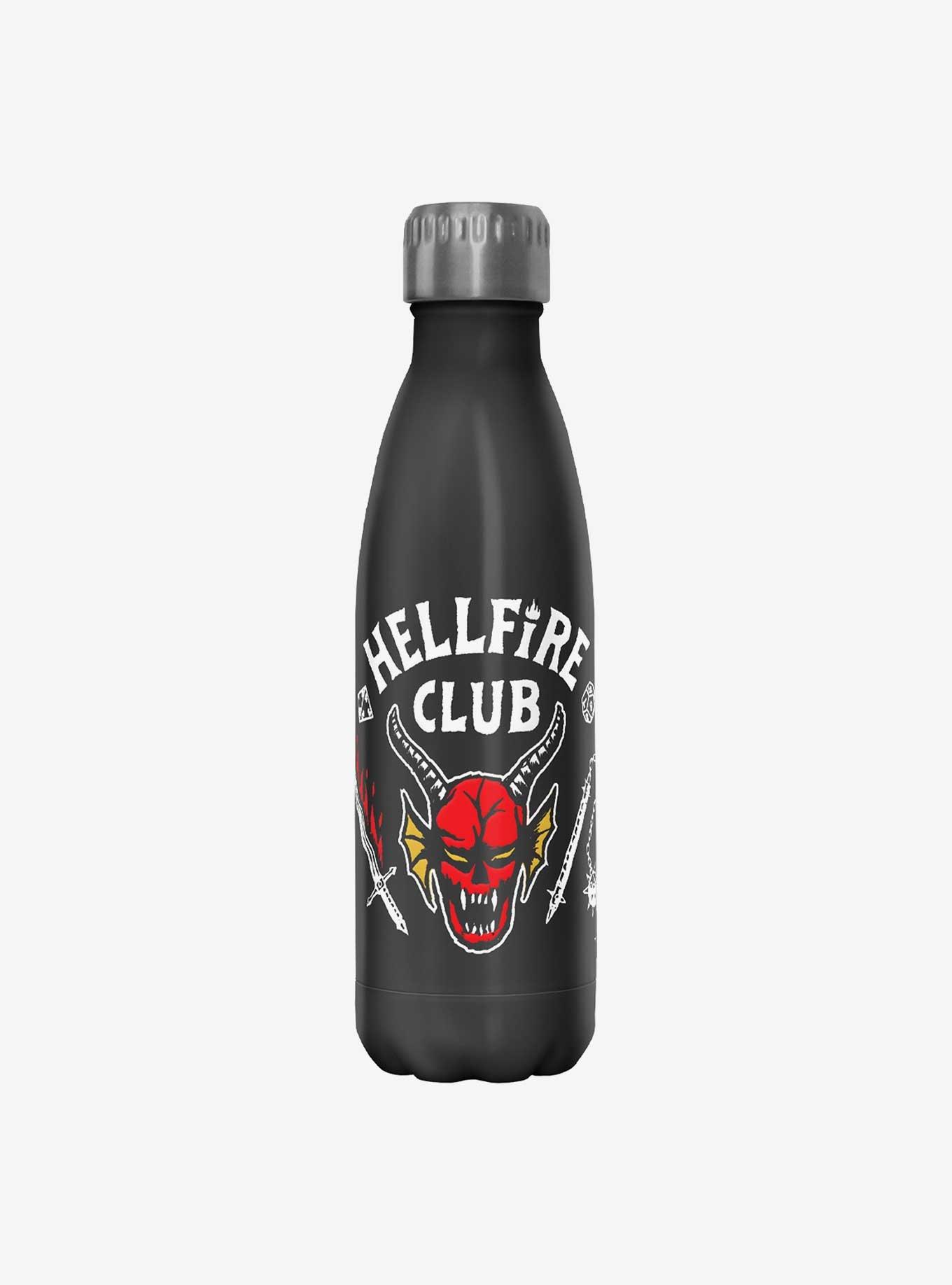 Stranger Things Hellfire Club Water Bottle, , hi-res