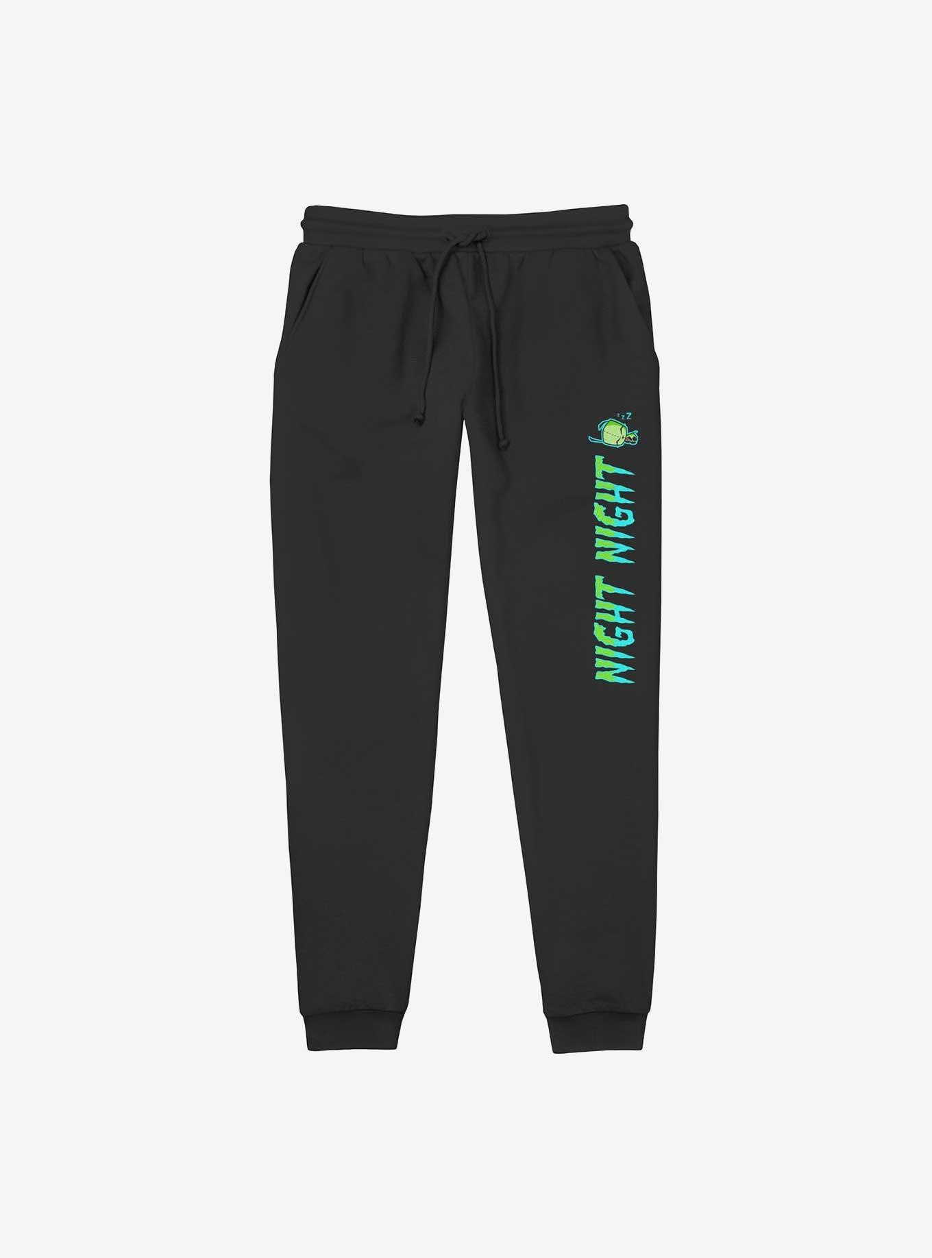 Invader ZIM Night Night Gir Jogger Sweatpants, BLACK, hi-res