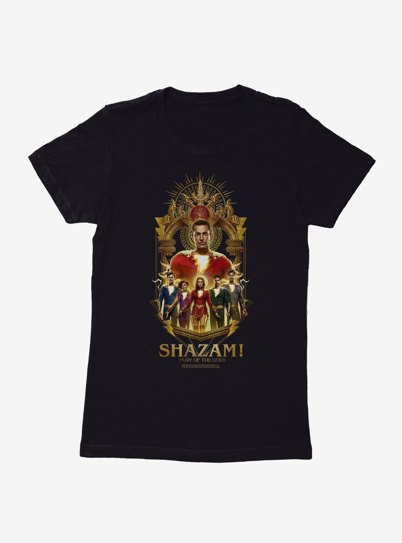 DC Comics Shazam!: Fury Of The Gods Heroes Womens T-Shirt, , hi-res