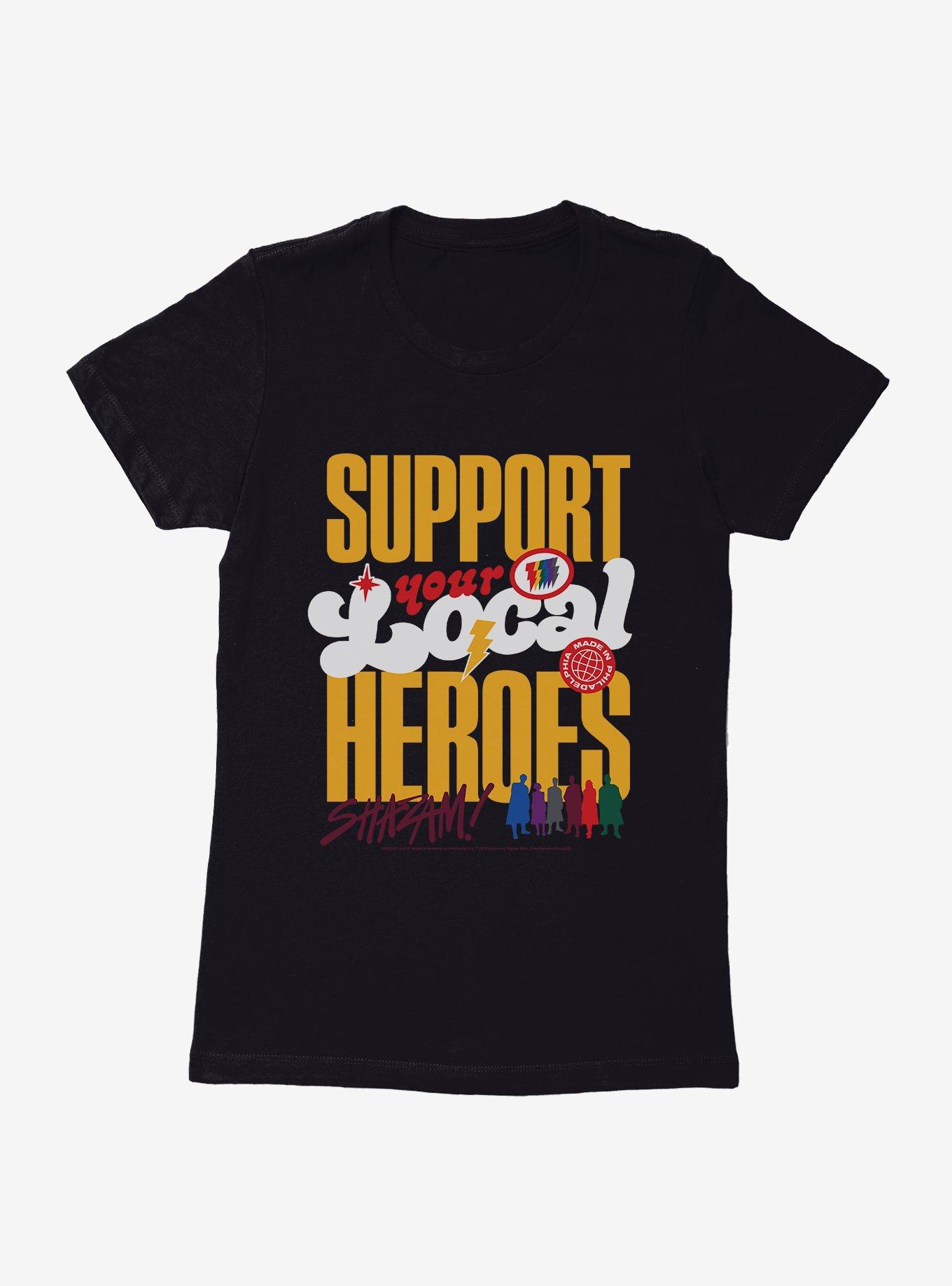 DC Comics Shazam!: Fury Of The Gods Support Heroes Womens T-Shirt, , hi-res