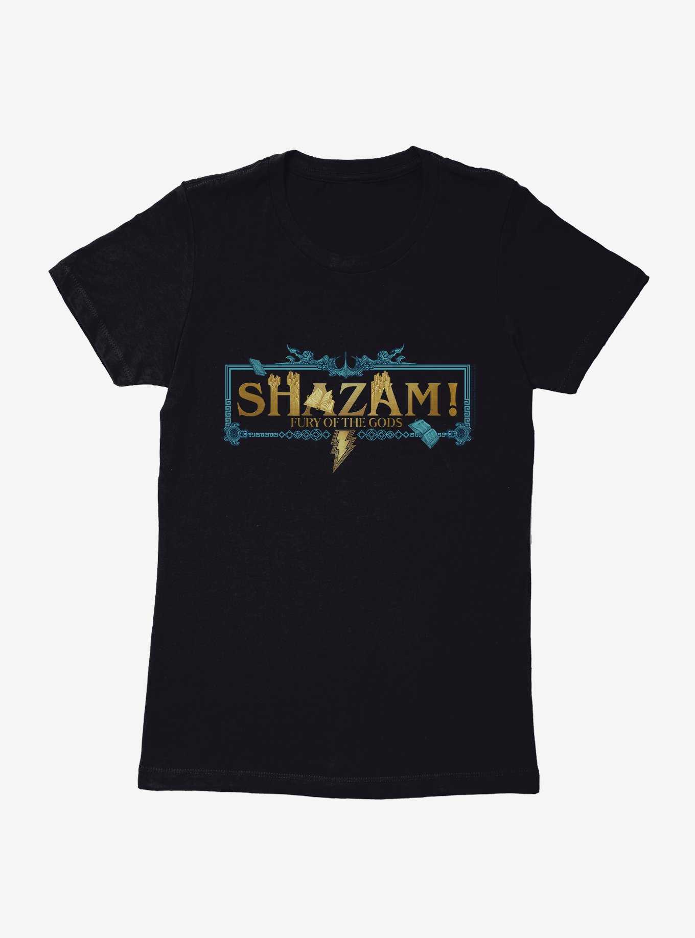 DC Comics Shazam!: Fury Of The Gods Symbols Womens T-Shirt, , hi-res