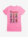 DC Comics Shazam!: Fury Of The Gods Shazamily Girls T-Shirt, CHARITY PINK, hi-res