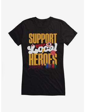 DC Comics Shazam!: Fury Of The Gods Support Heroes Girls T-Shirt, , hi-res