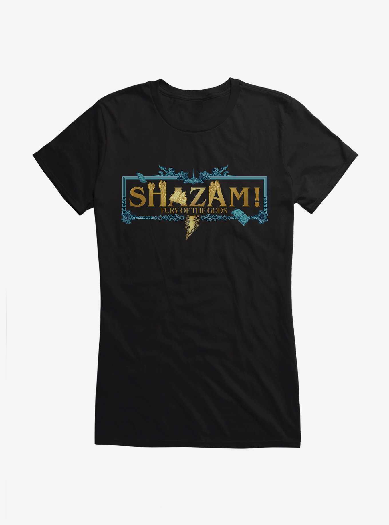 DC Comics Shazam!: Fury Of The Gods Symbols Girls T-Shirt, , hi-res