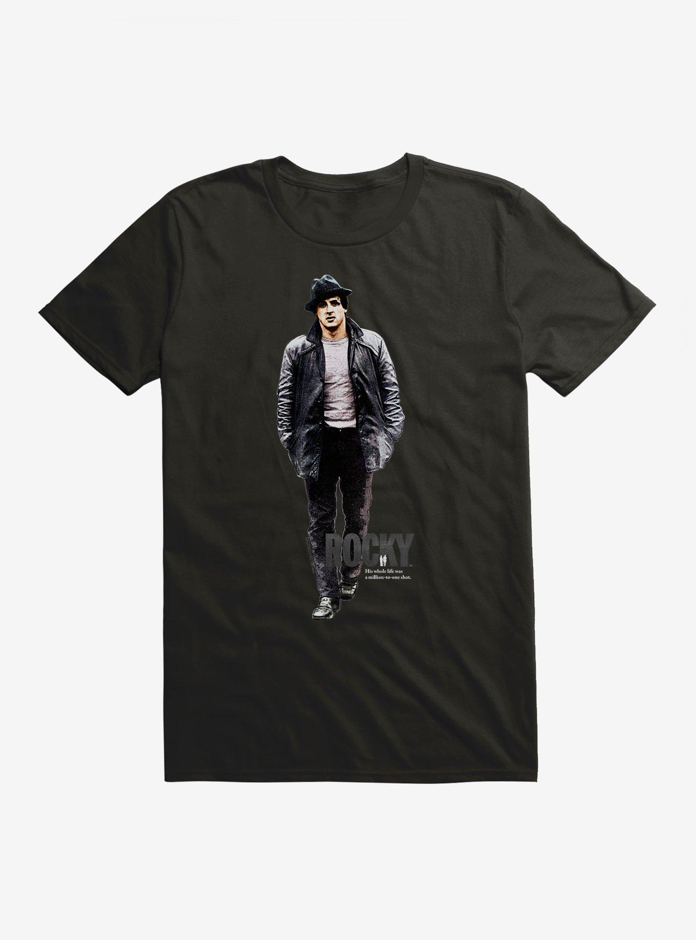 Rocky A Million To One Shot Portrait T-Shirt, , hi-res