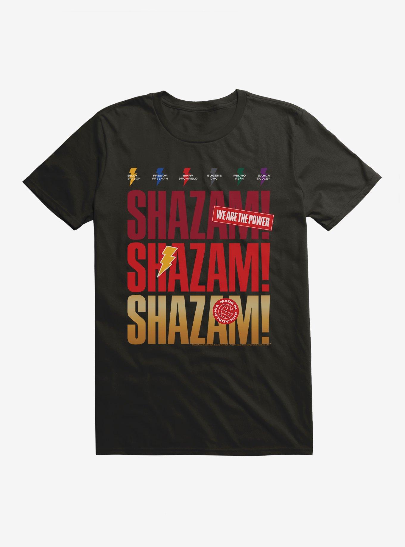 DC Comics Shazam!: Fury Of The Gods We Are The Power T-Shirt, , hi-res