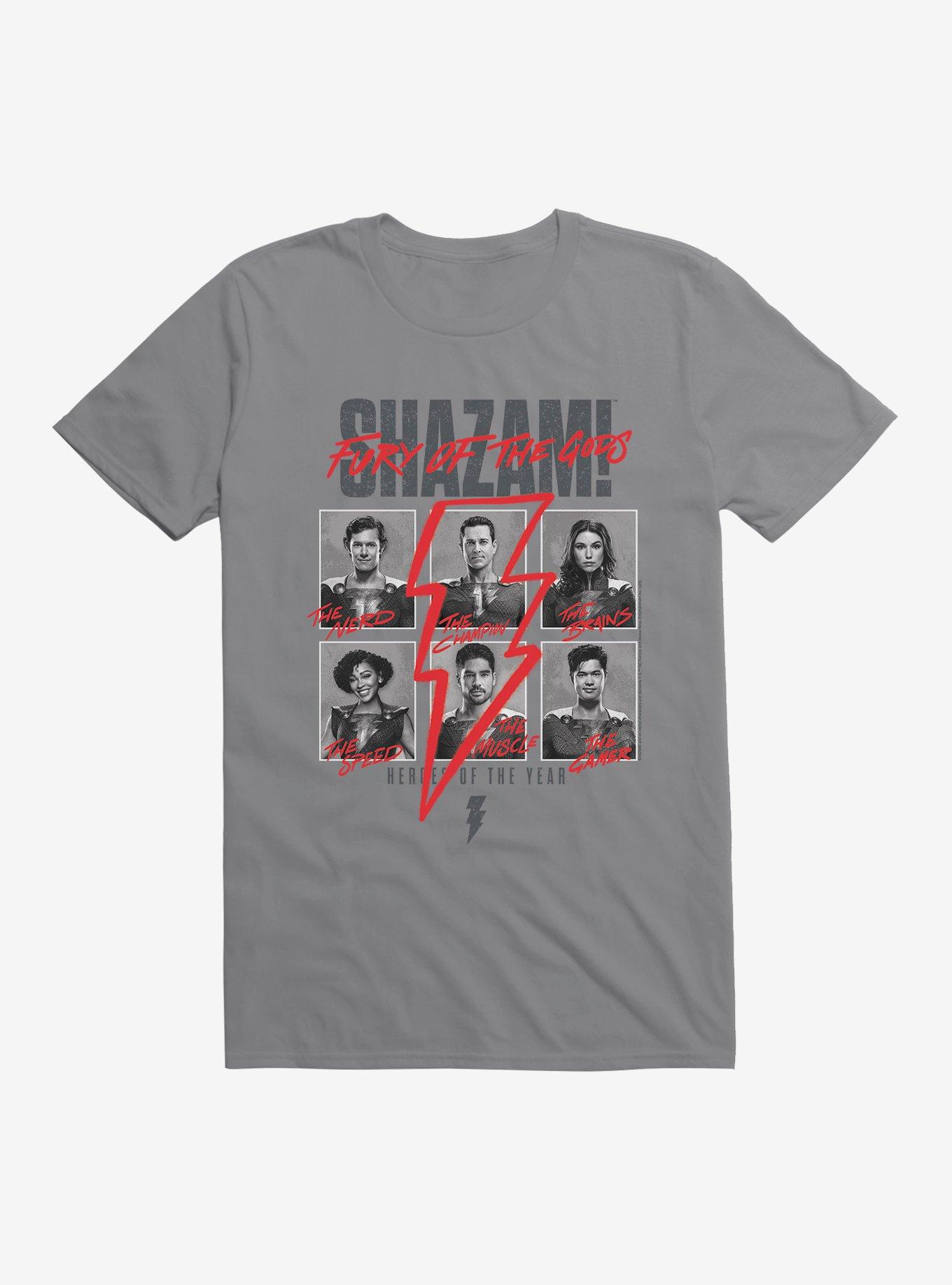 DC Comics Shazam!: Fury Of The Gods Heroes Yearbook T-Shirt, , hi-res