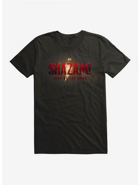 DC Comics Shazam!: Fury Of The Gods Logo T-Shirt, , hi-res