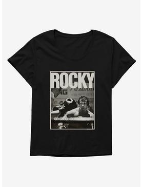 Rocky Fight Scene Print Womens T-Shirt Plus Size, , hi-res