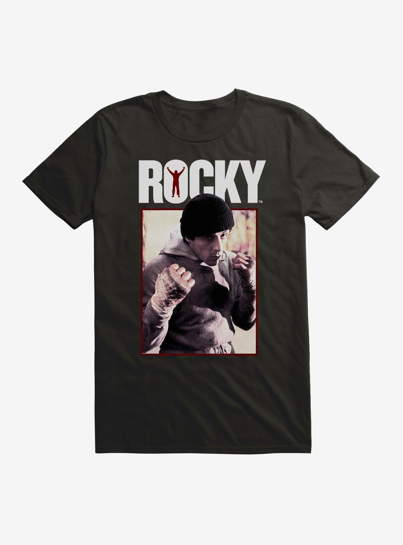 Rocky Fighting Stance T-Shirt, , hi-res