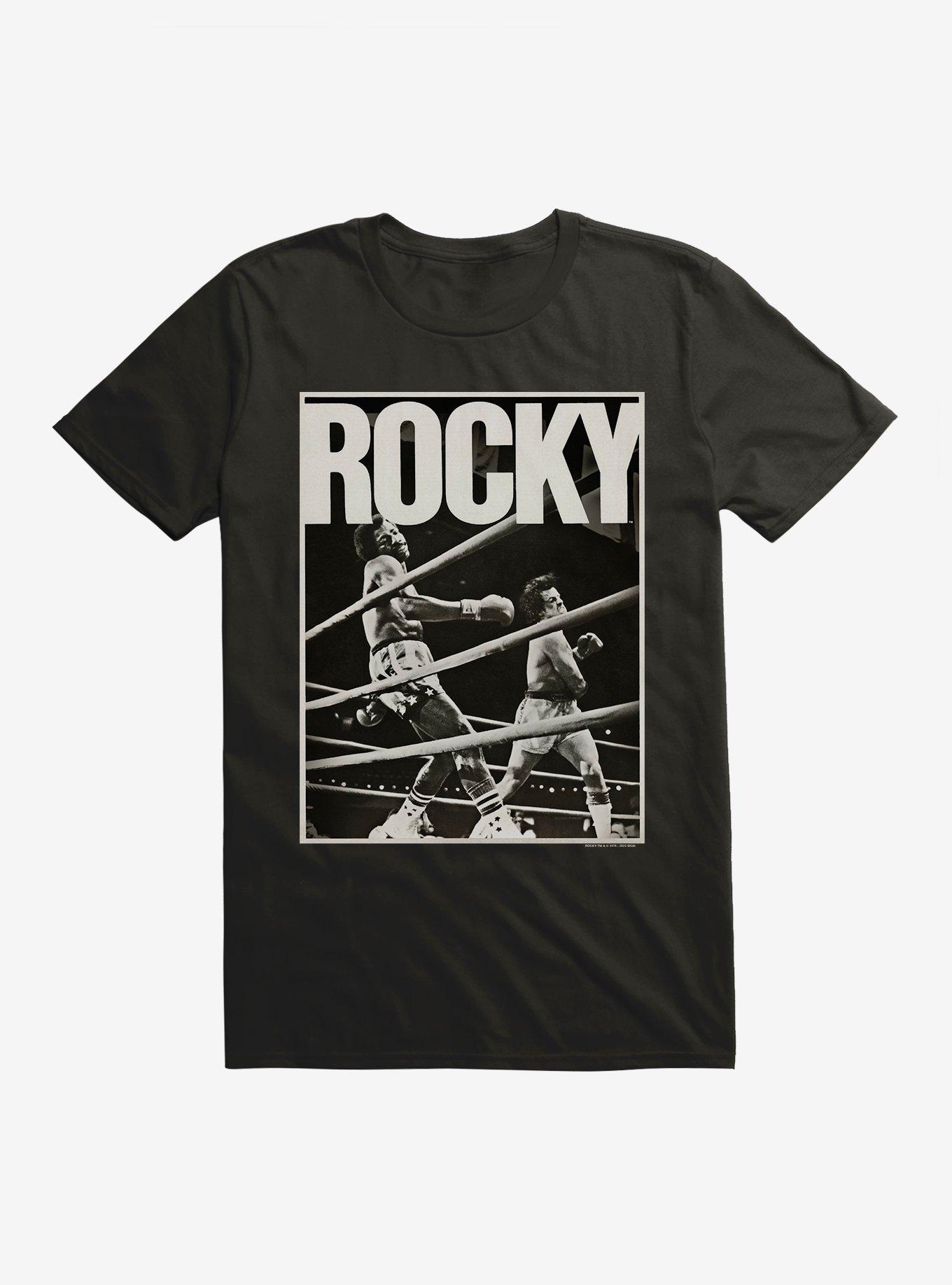 Rocky Punch To Apollo Print T-Shirt, , hi-res