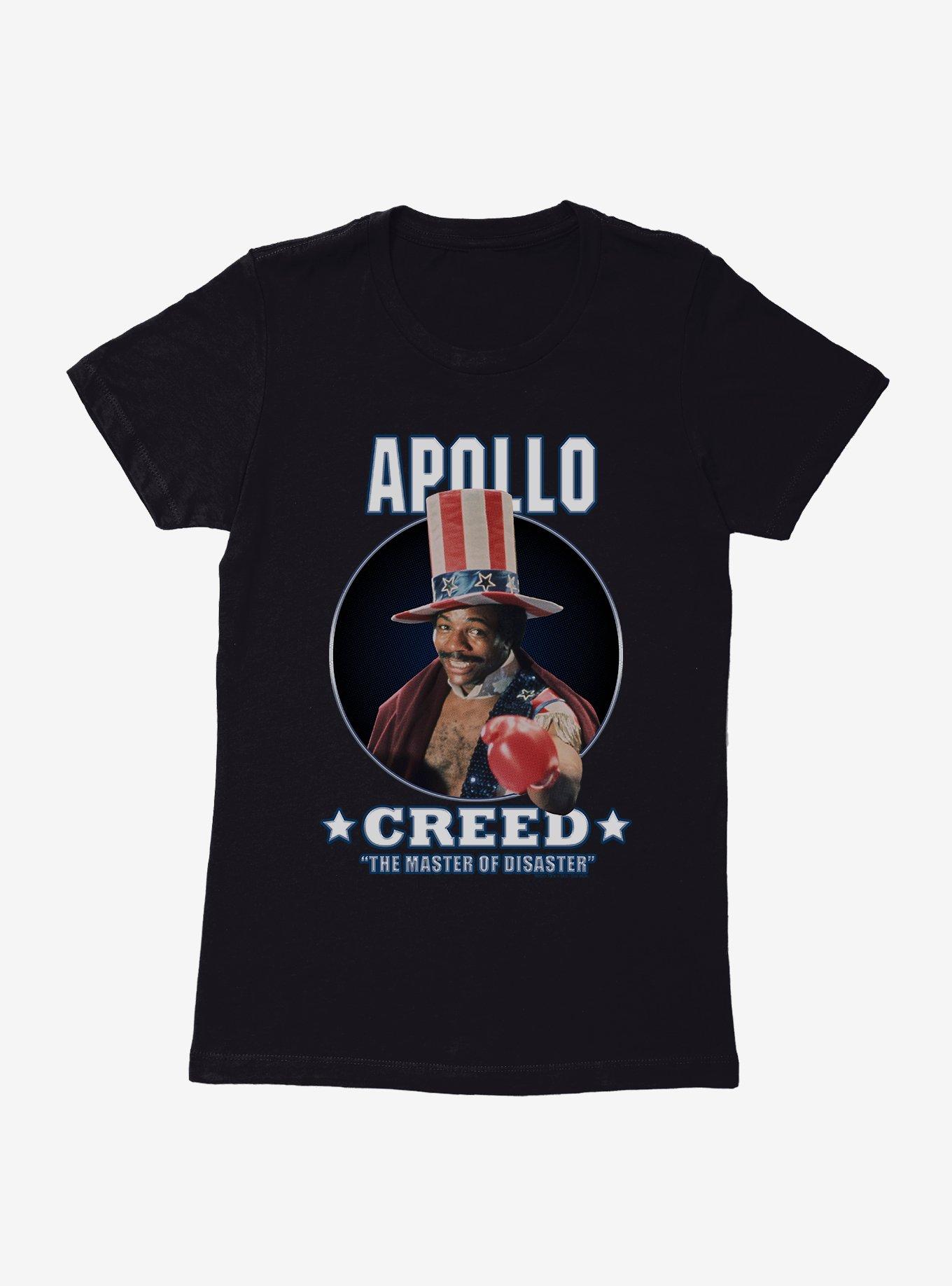 Rocky Apollo Creed The Master Of Disaster Womens T-Shirt, , hi-res