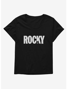 Rocky Movie Logo Womens T-Shirt Plus Size, , hi-res