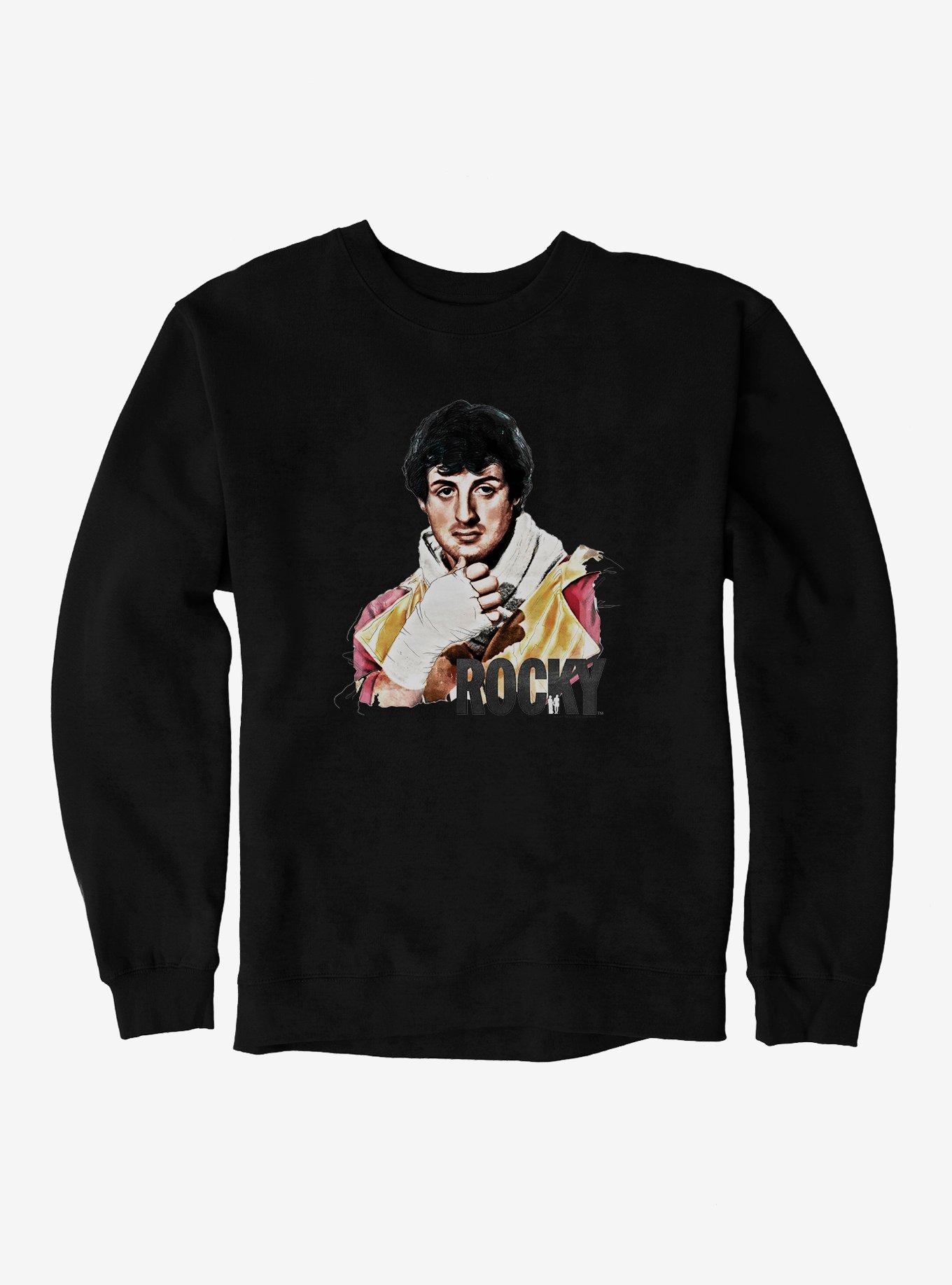 Rocky Pensive Portrait Sweatshirt, , hi-res