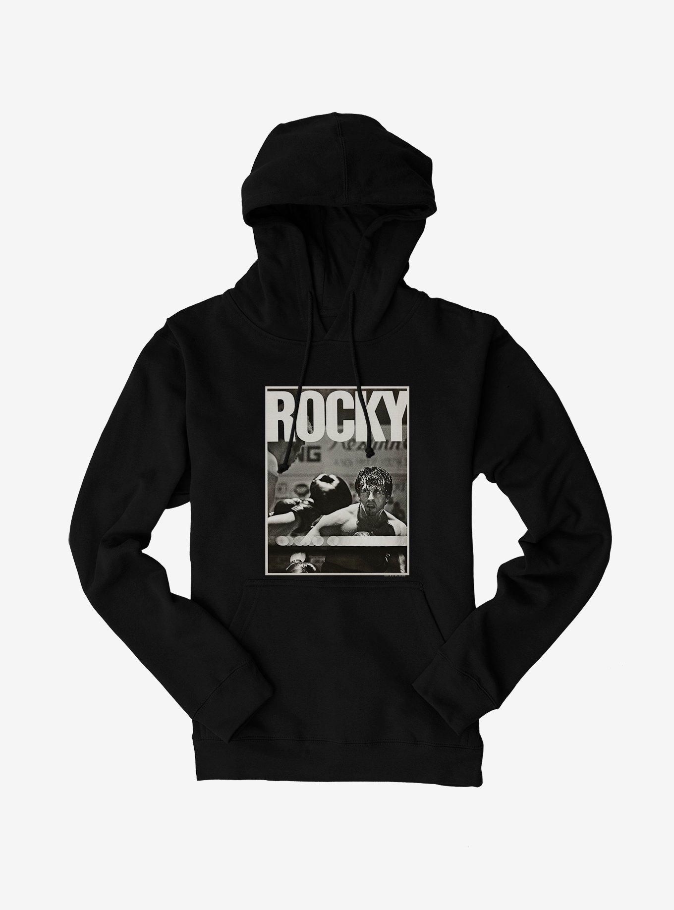 Rocky Fight Scene Print Hoodie, , hi-res