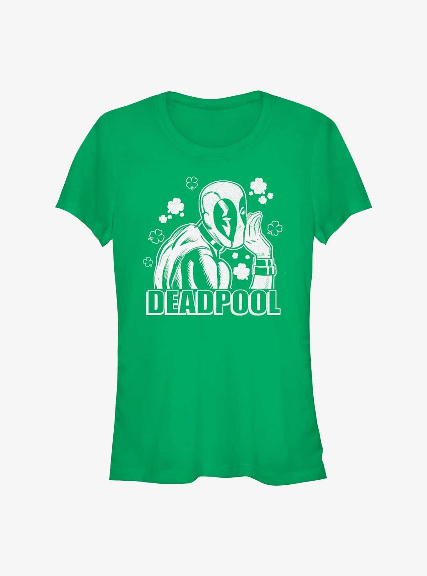 Marvel Deadpool Shamrock Deadpool Girls T-Shirt, , hi-res