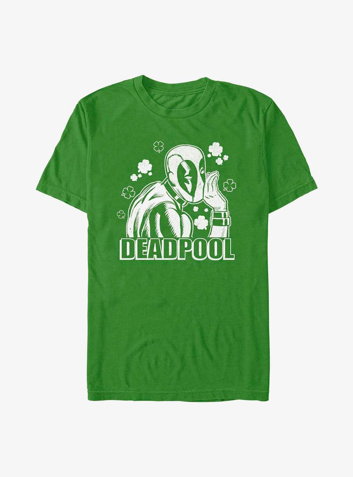 Marvel Deadpool Shamrock Deadpool T-Shirt, KELLY, hi-res
