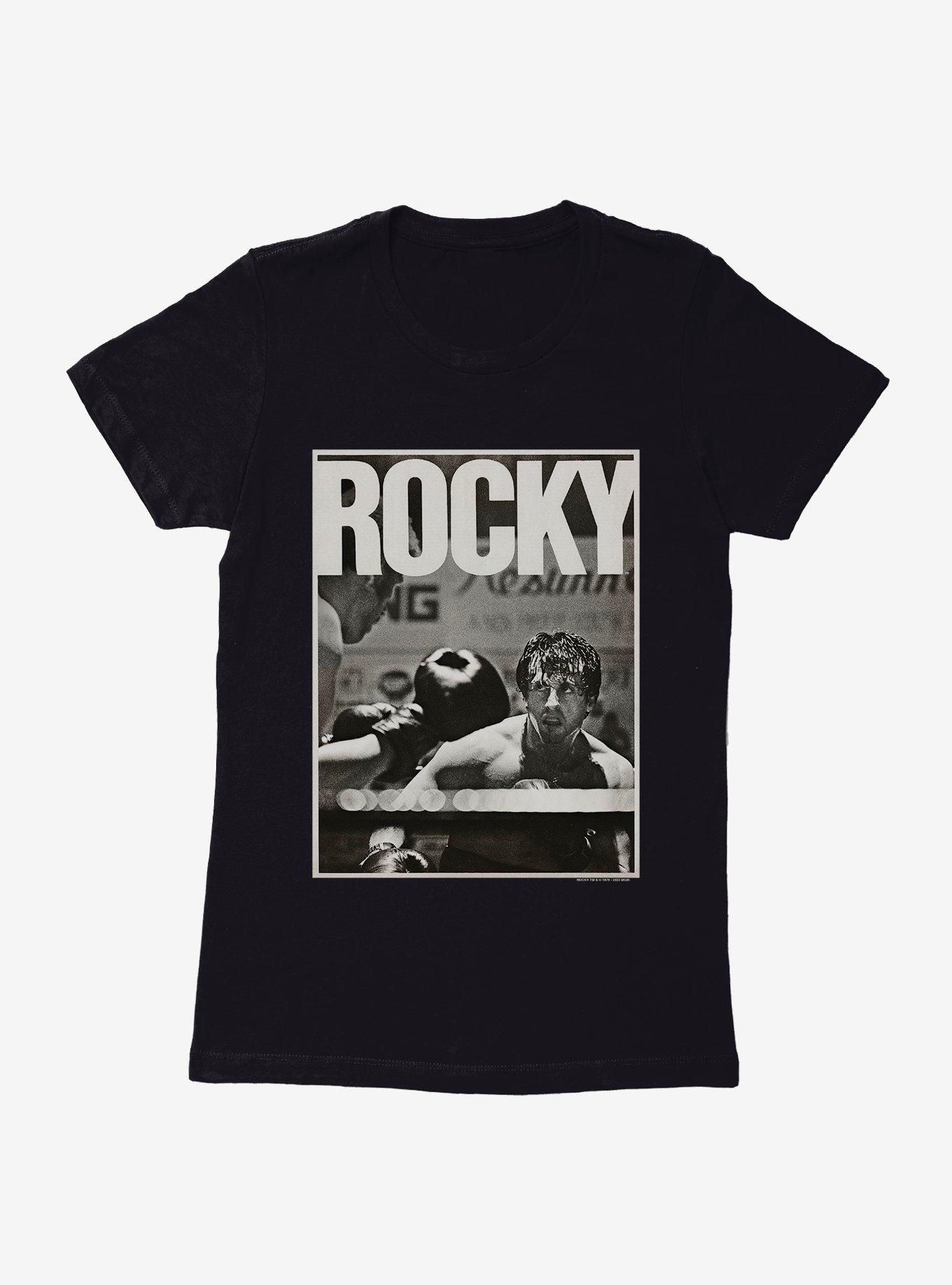 Rocky Fight Scene Print Womens T-Shirt, , hi-res