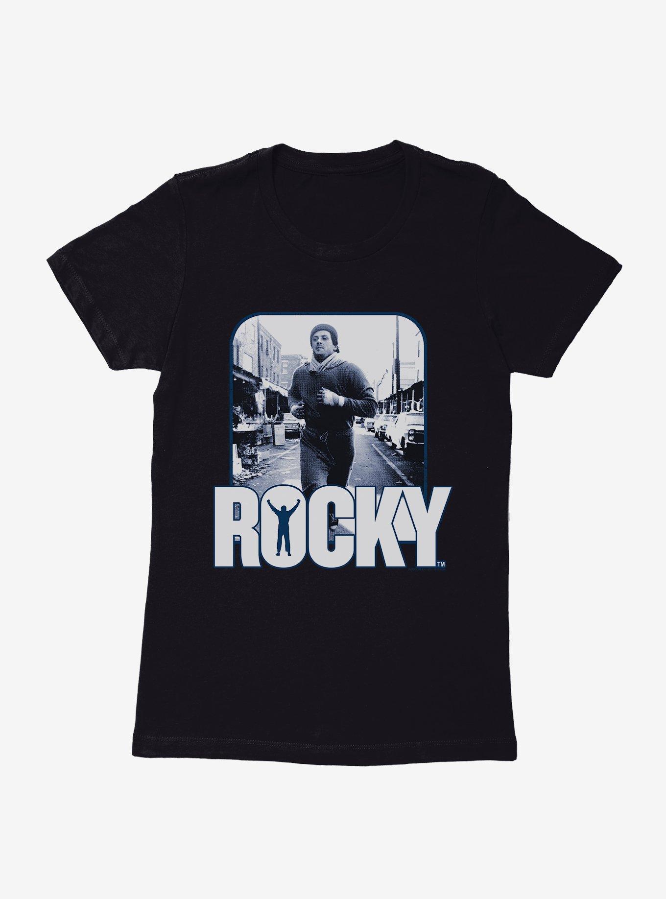 Rocky Training Portrait Womens T-Shirt, , hi-res