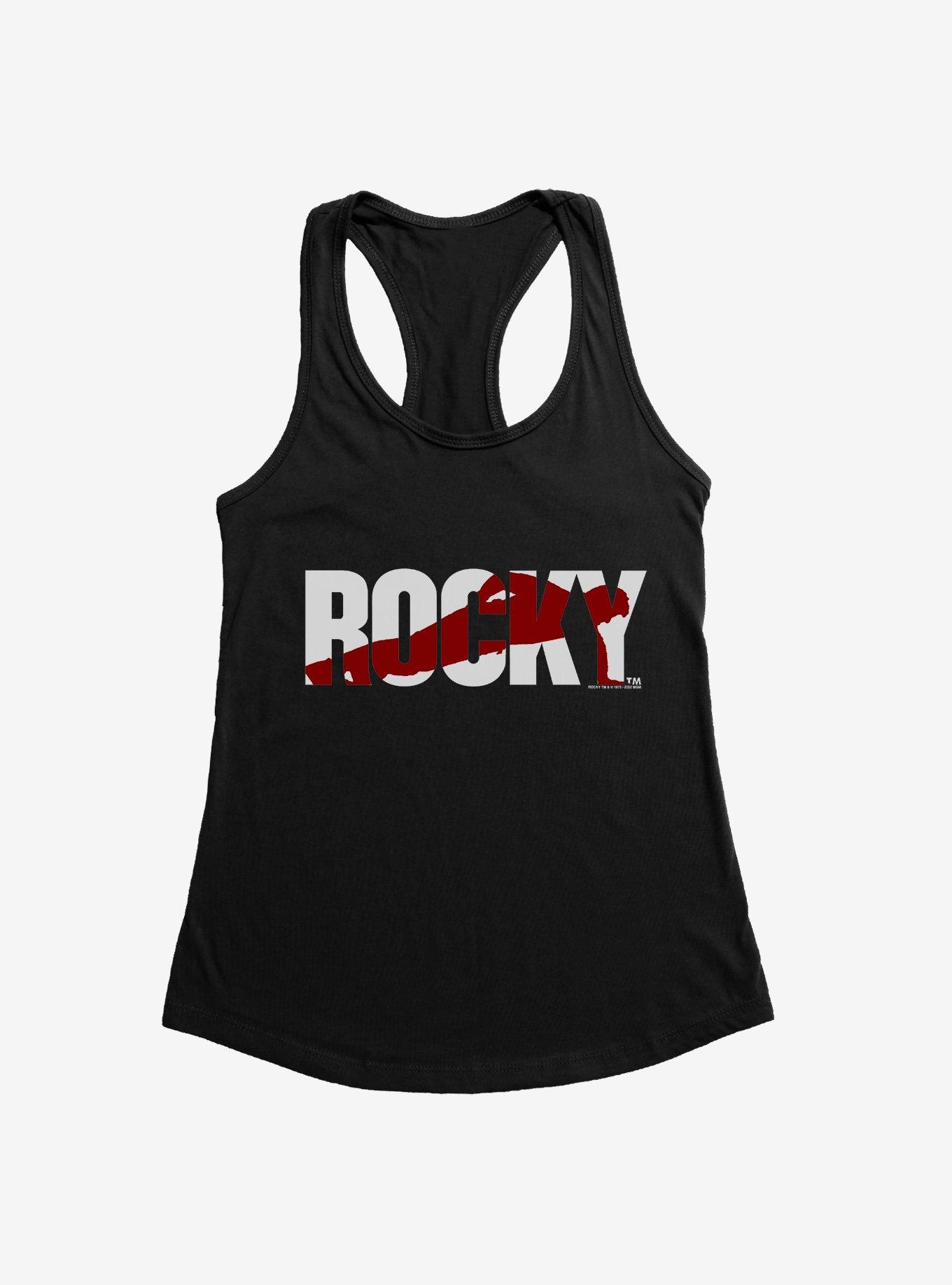 Rocky Training Logo Womens Tank Top, , hi-res