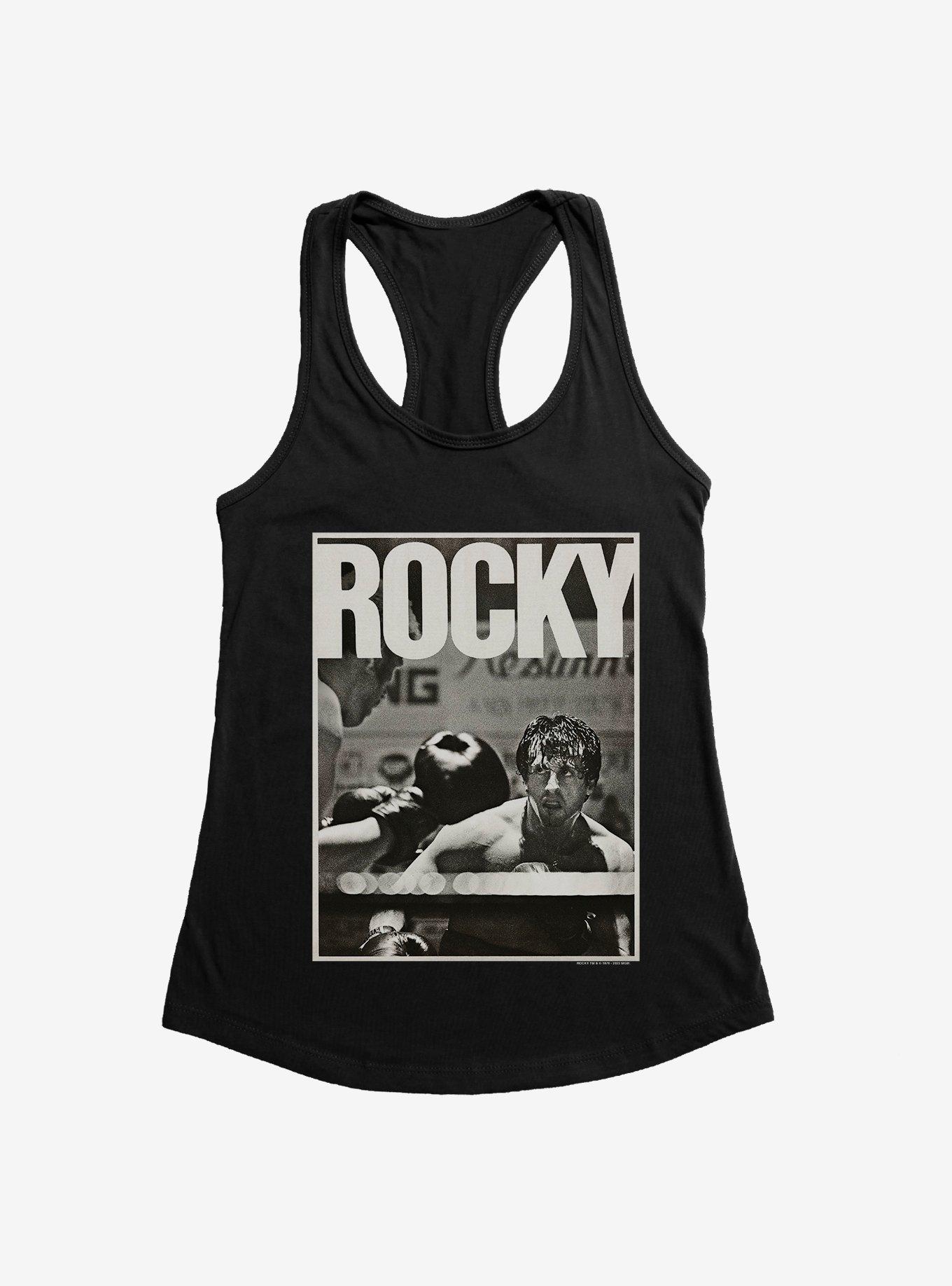 Rocky Fight Scene Print Womens Tank Top, , hi-res