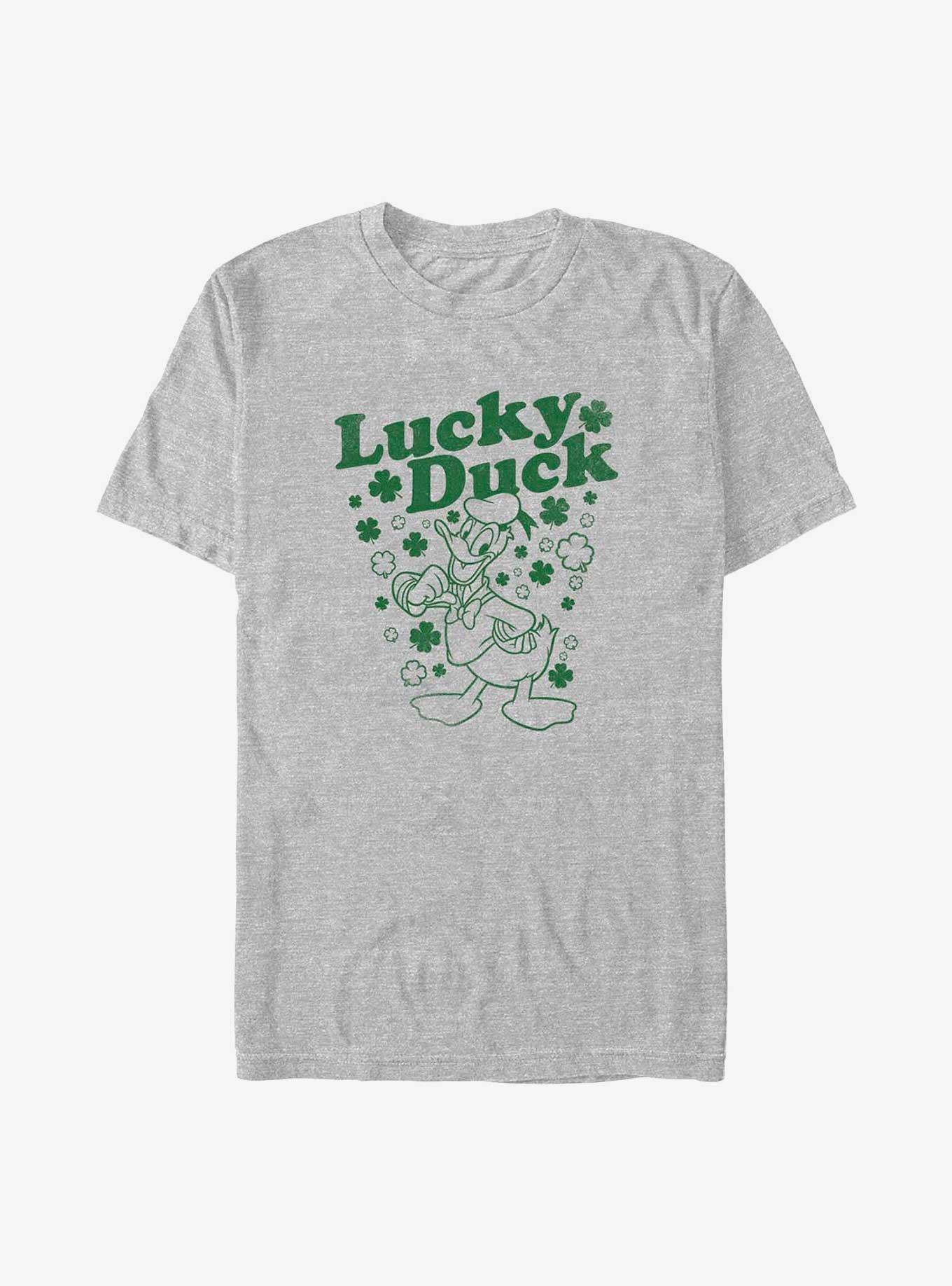 Disney Donald Duck Lucky Duck T-Shirt, ATH HTR, hi-res