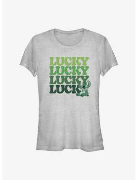 Disney Lilo & Stitch Lucky Stitch Stack Girls T-Shirt, , hi-res