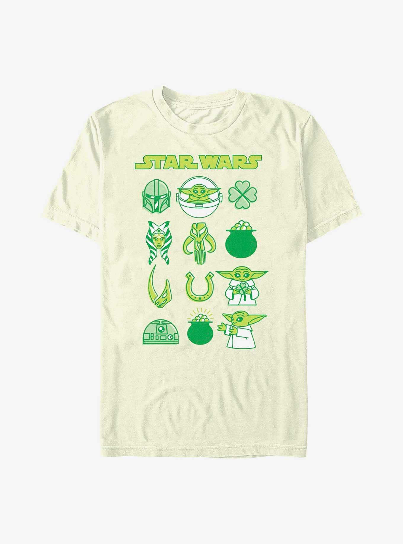 Star Wars The Mandalorian Lucky Icons T-Shirt, , hi-res