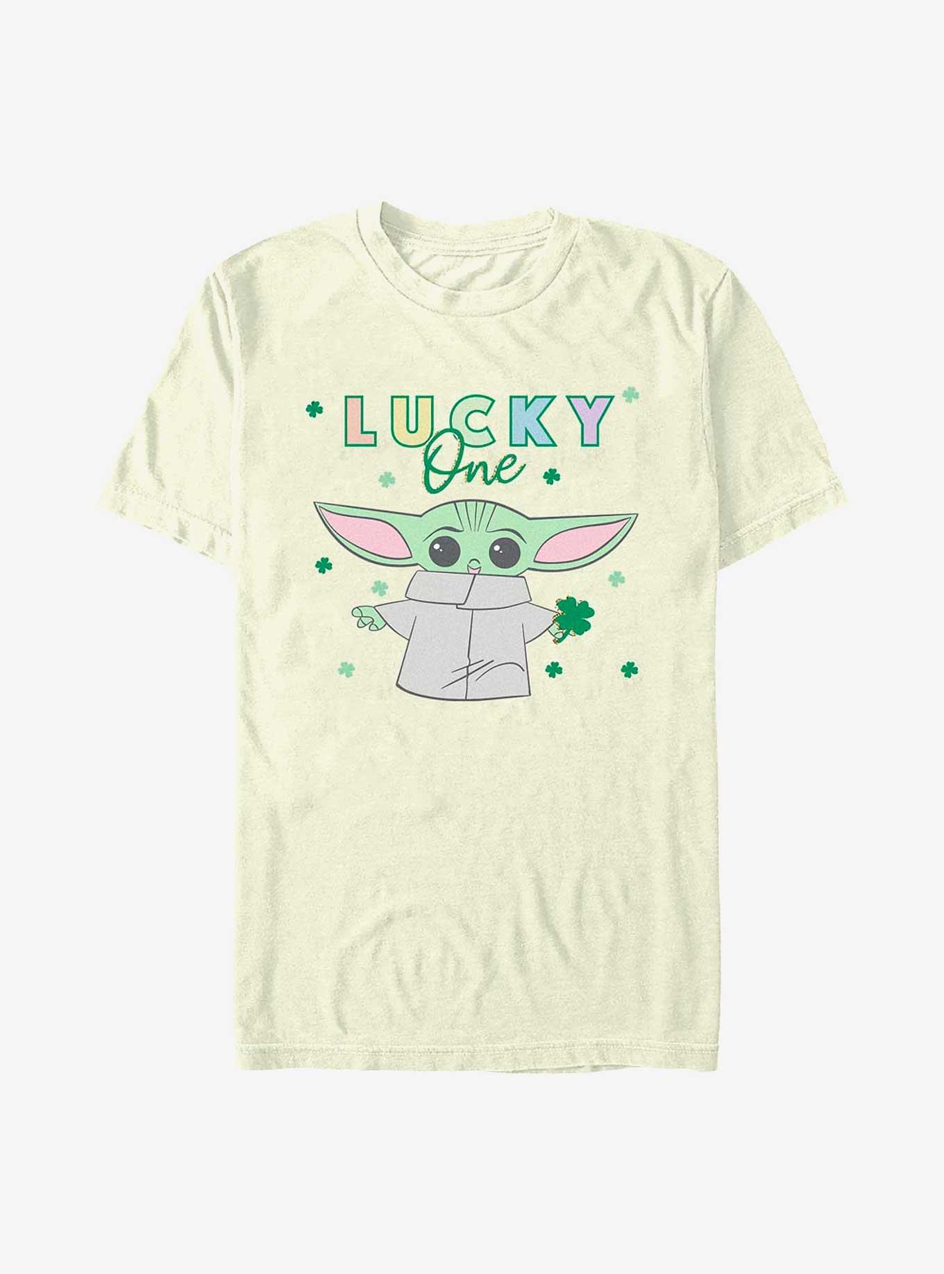 Star Wars The Mandalorian Lucky One Clover T-Shirt, , hi-res