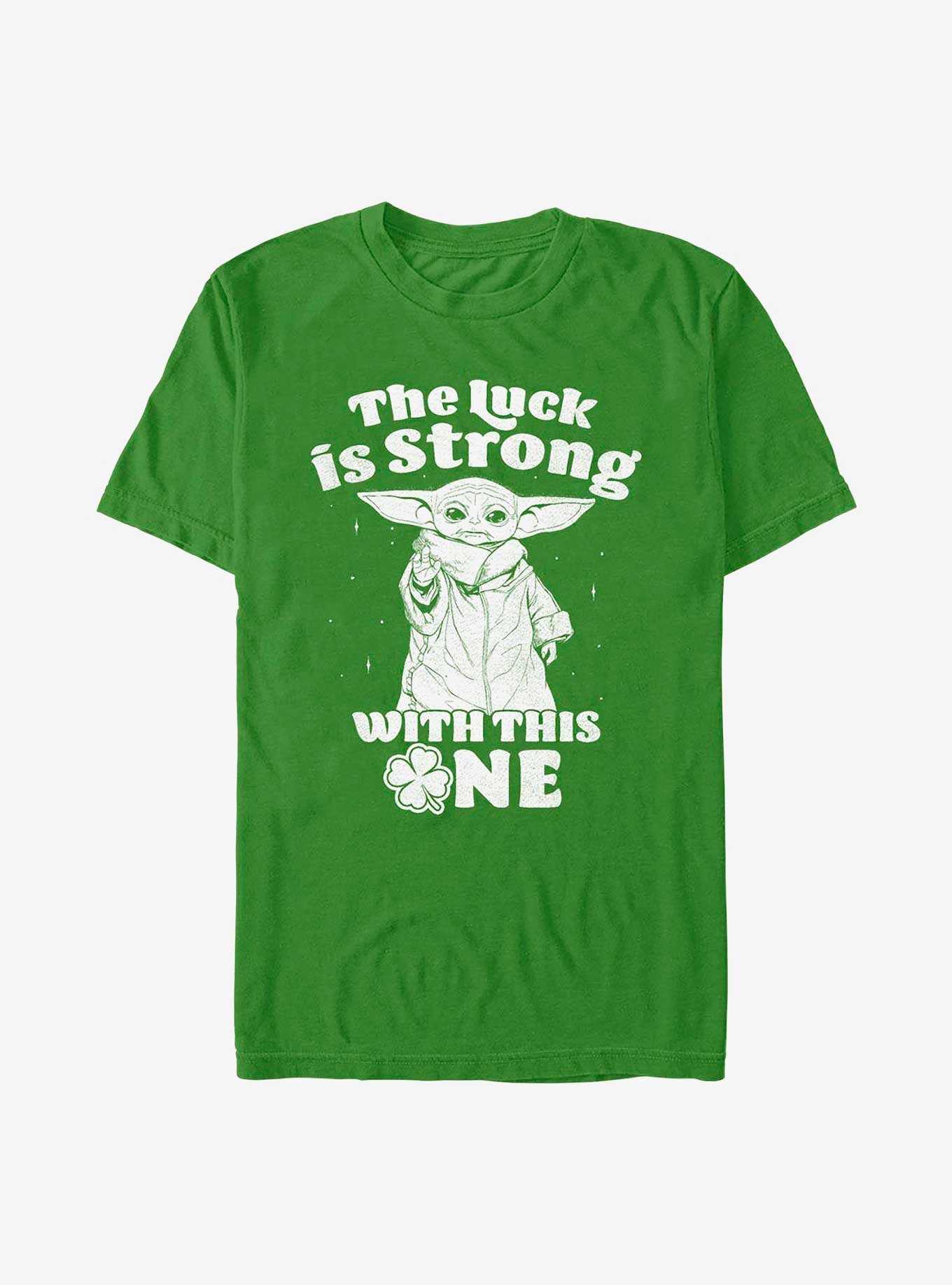 Star Wars The Mandalorian Strong With Luck T-Shirt, , hi-res