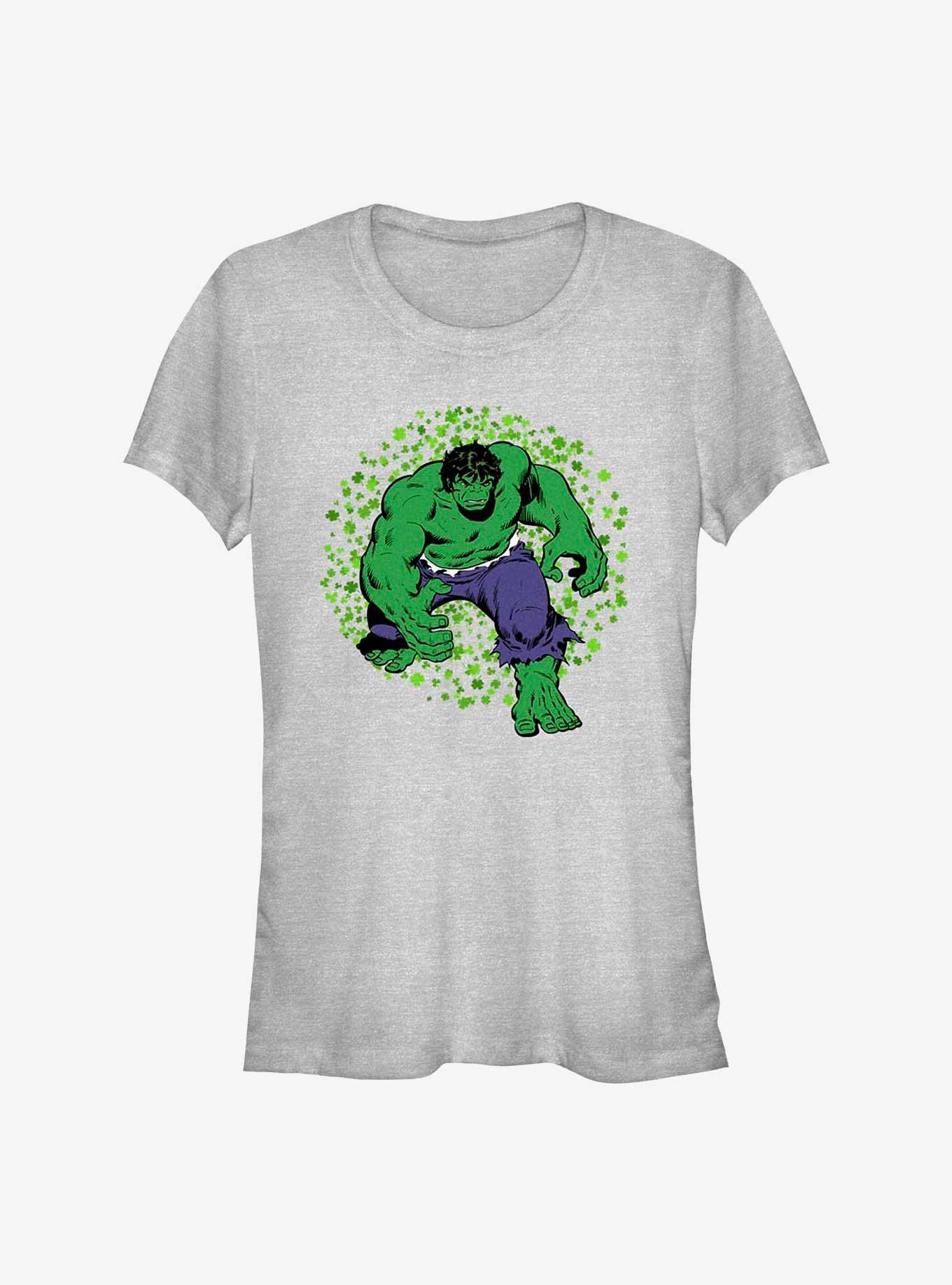 Marvel Shamrock Hulk Girls T-Shirt, , hi-res