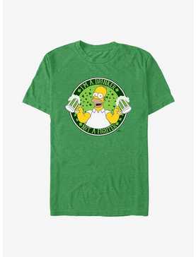 The Simpsons Homer I'm A Drinker Not A Fighter T-Shirt, , hi-res
