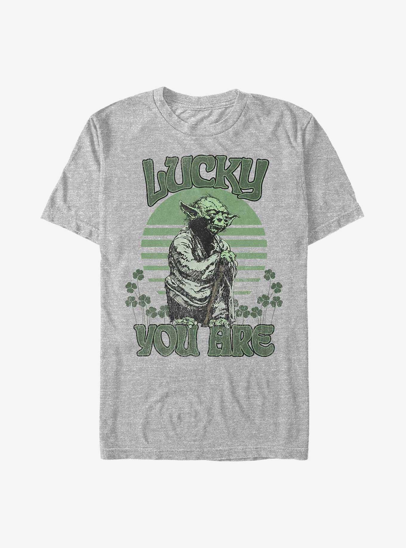 Star Wars Yoda Lucky You Are T-Shirt, , hi-res