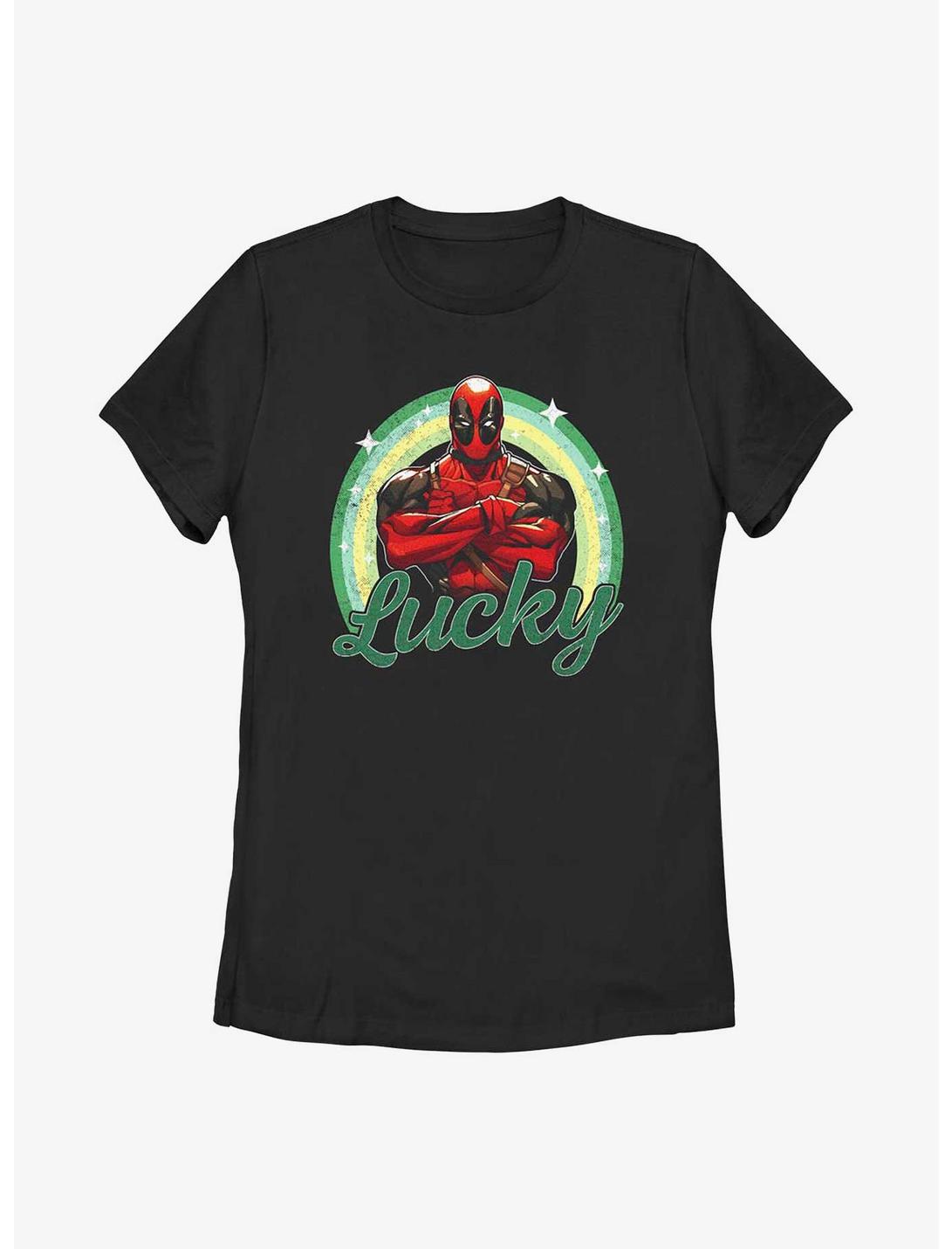Marvel Deadpool Lucky Deadpool Womens T-Shirt, BLACK, hi-res