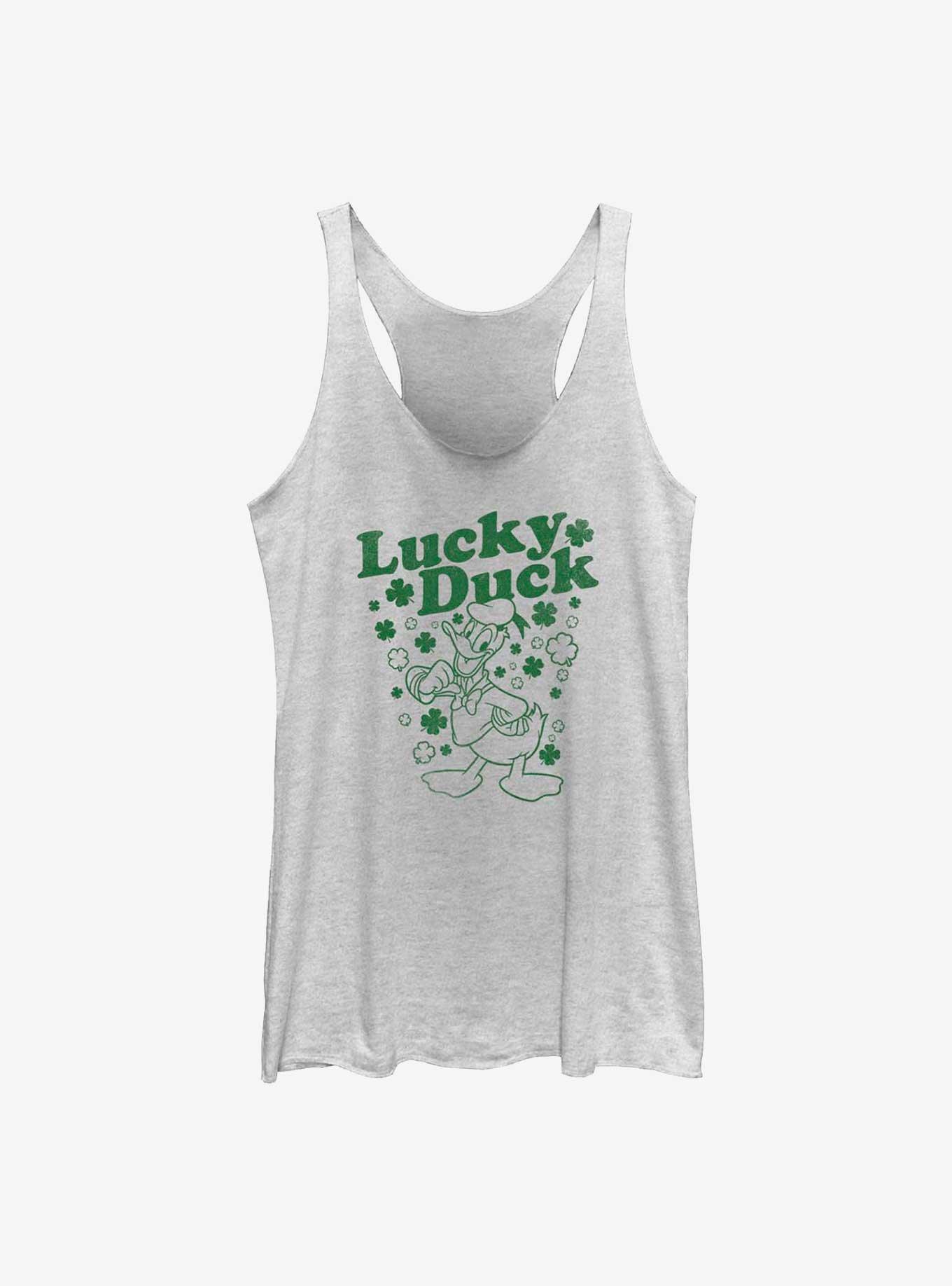 Disney Donald Duck Lucky Duck Womens Tank Top, , hi-res
