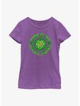 Dungeons & Dragons This Is My Lucky Shirt Youth Girls T-Shirt, PURPLE BERRY, hi-res