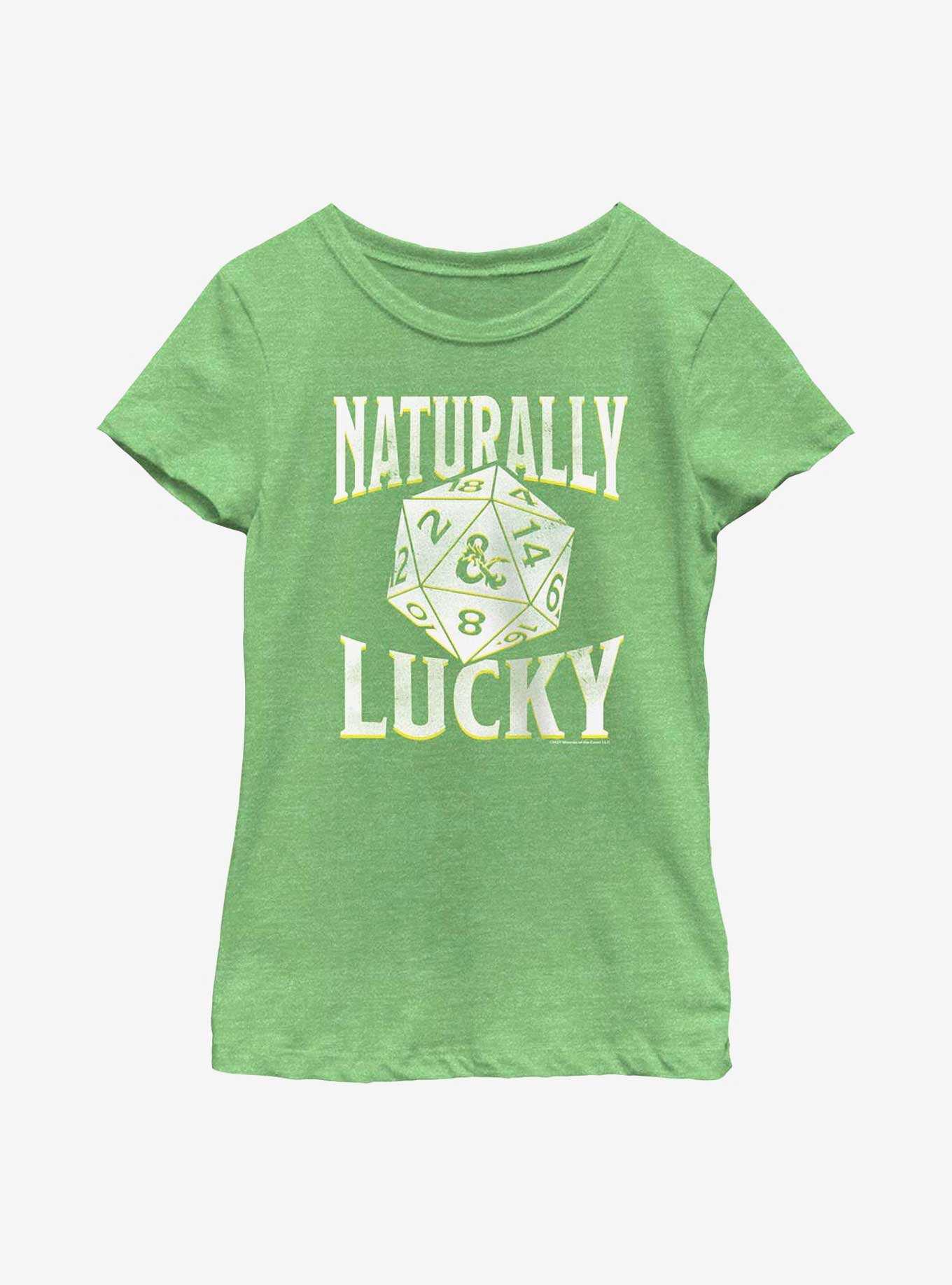 Dungeons & Dragons Naturally Lucky Youth Girls T-Shirt, , hi-res