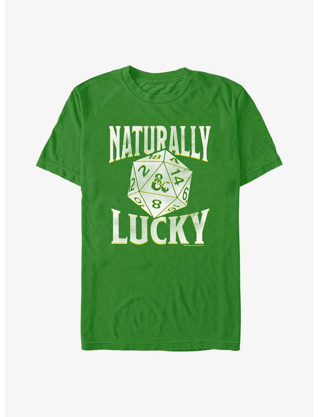 Dungeons & Dragons Naturally Lucky T-Shirt, KELLY, hi-res
