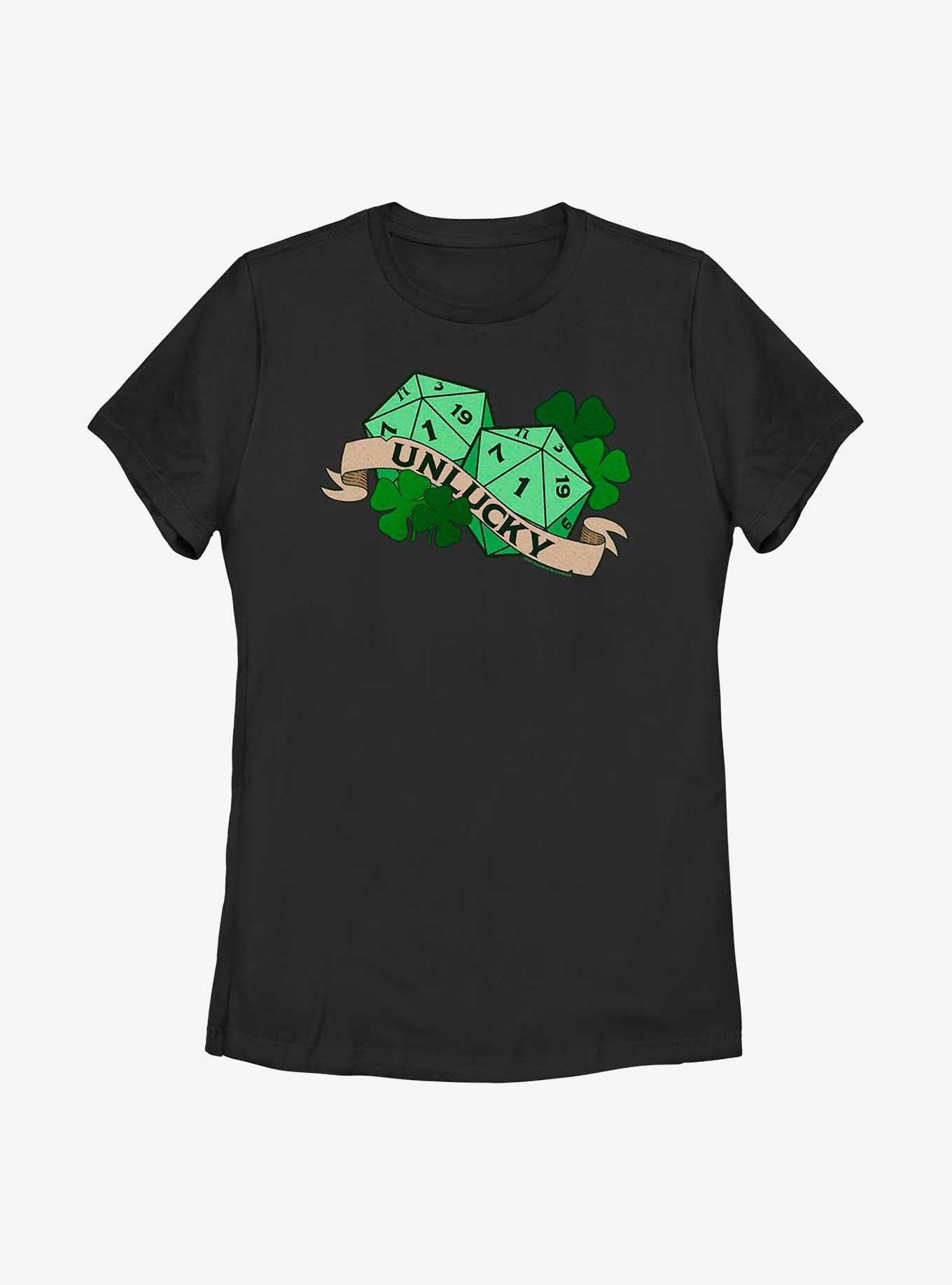 Dungeons & Dragons Unlucky Double Dice Womens T-Shirt, , hi-res