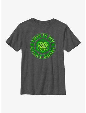 Dungeons & Dragons This Is My Lucky Shirt Youth T-Shirt, , hi-res