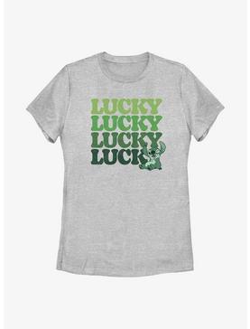 Disney Lilo & Stitch Lucky Stitch Stack Womens T-Shirt, , hi-res