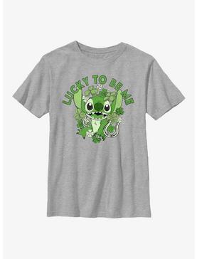 Disney Lilo & Stitch Lucky To Be Me Youth T-Shirt, , hi-res