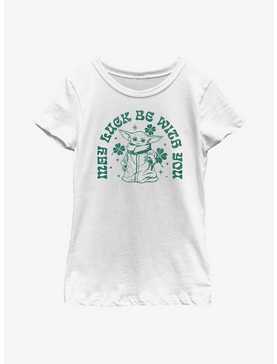 Star Wars The Mandalorian Grogu May Luck Be With You Youth Girls T-Shirt, , hi-res