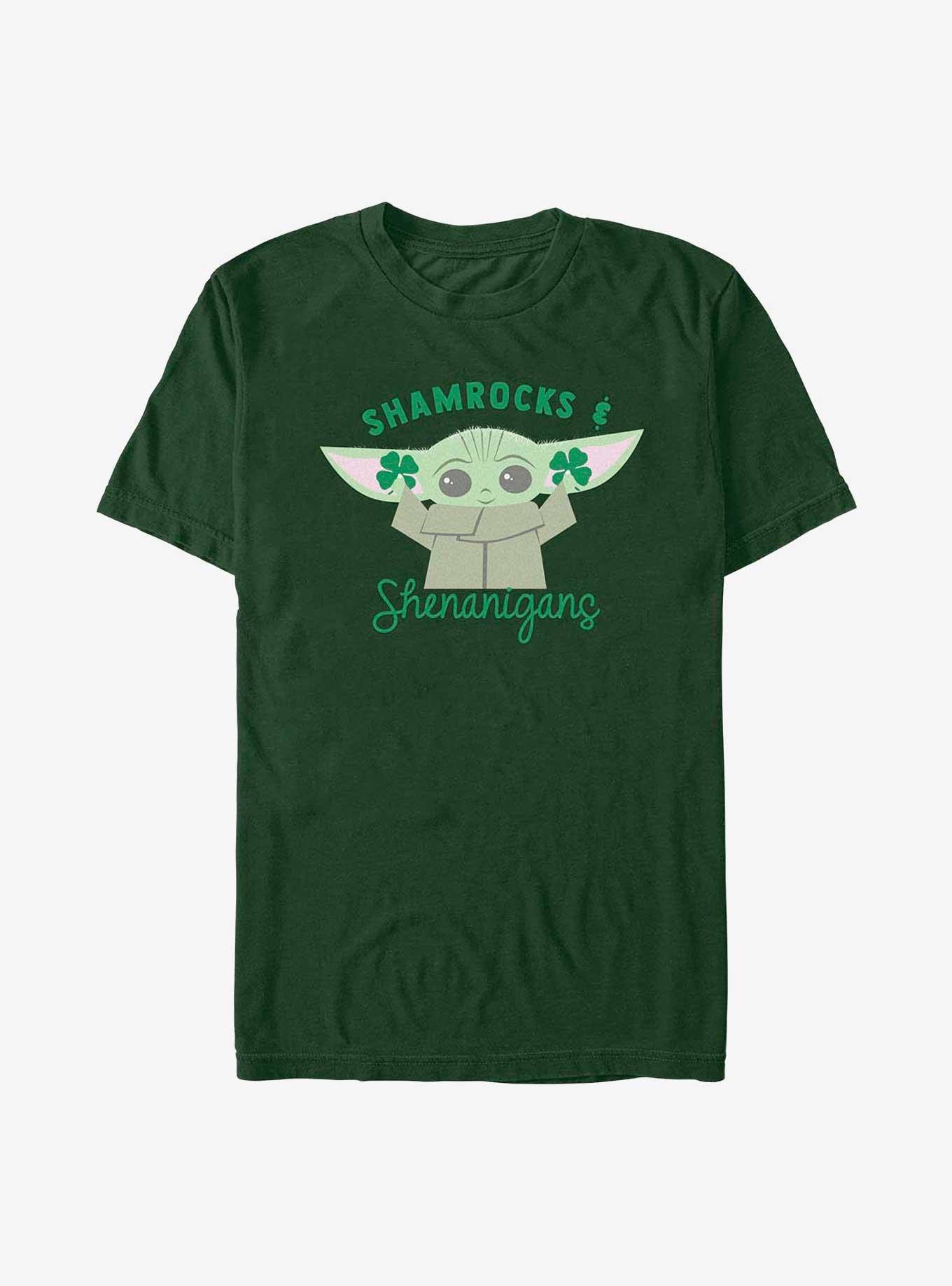 Star Wars The Mandalorian Shamrocks & Shenanigans T-Shirt, , hi-res