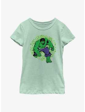 Marvel Shamrock Hulk Youth Girls T-Shirt, , hi-res