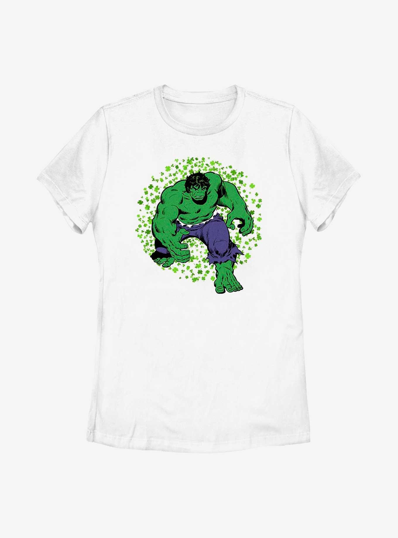 Marvel Shamrock Hulk Womens T-Shirt, , hi-res