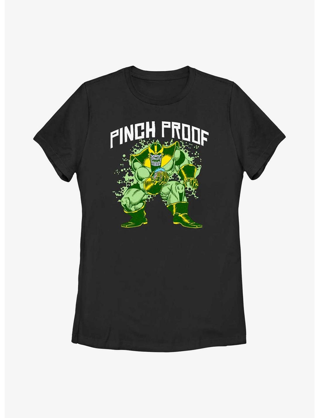 Marvel Thanos Pinch Proof Womens T-Shirt, BLACK, hi-res