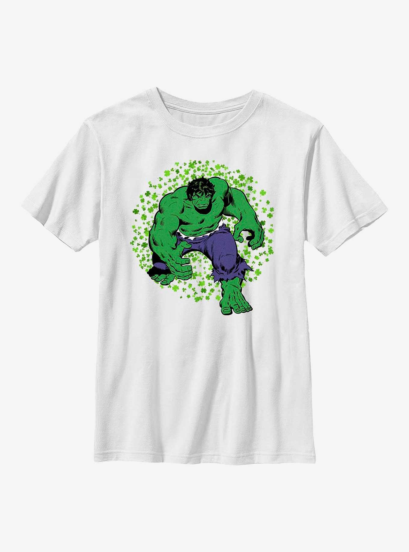 Marvel Shamrock Hulk Youth T-Shirt, , hi-res