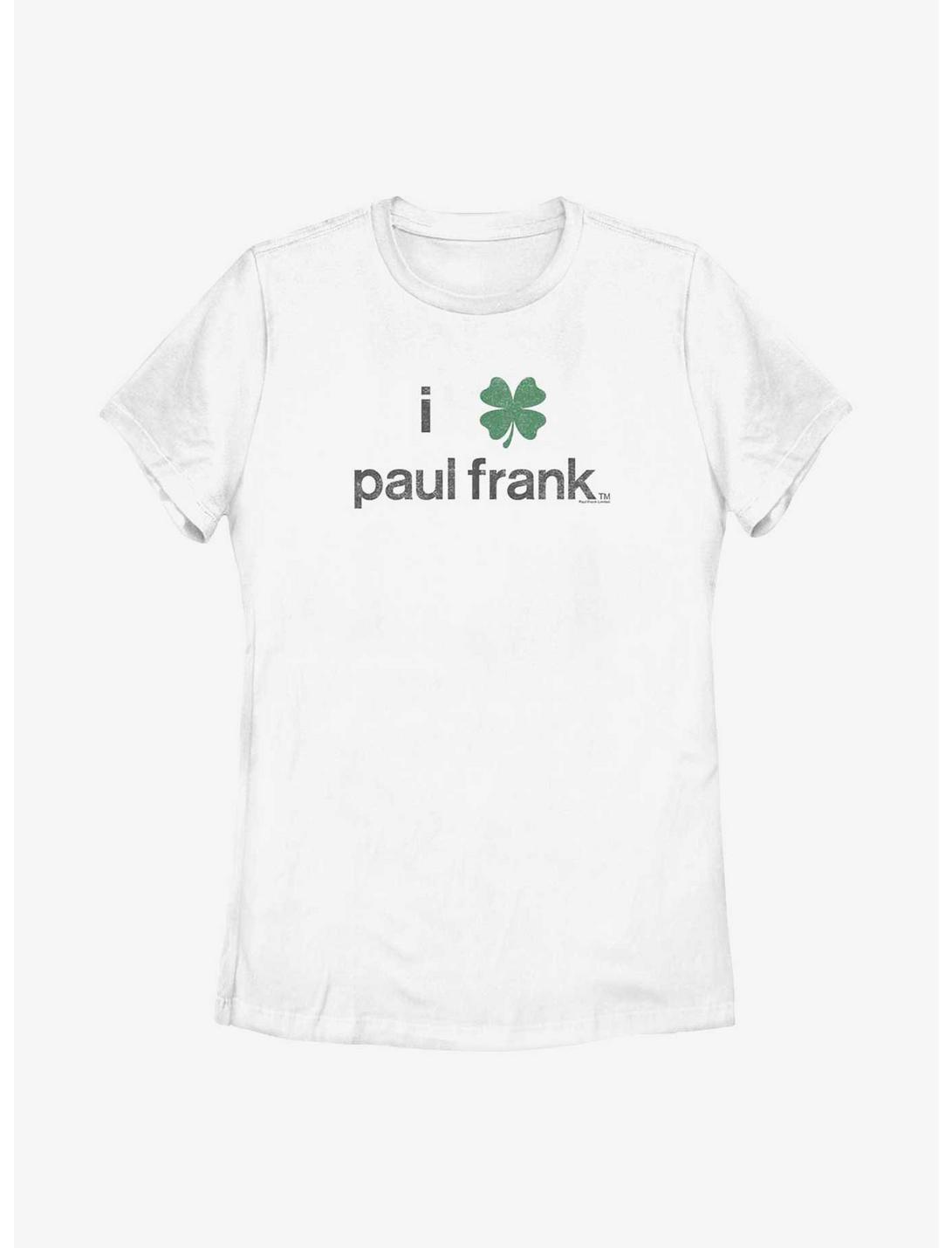 Paul Frank Shamrock Paul Frank Womens T-Shirt, WHITE, hi-res