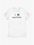 Paul Frank Shamrock Paul Frank Womens T-Shirt, WHITE, hi-res